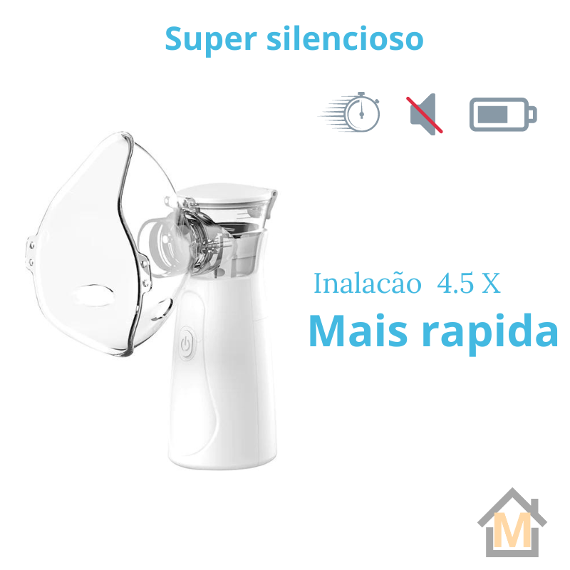 Inalador VitaAir® - Portátil Ultra Silencioso (Brinde exclusivo)