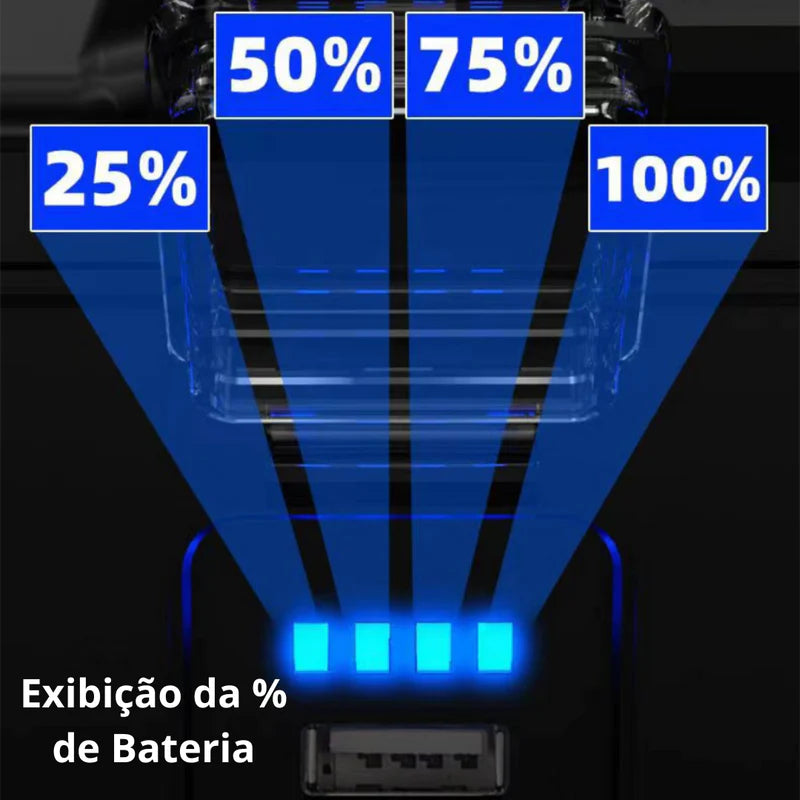 Lanterna FlashCharge - LED e tecnologia de carregamento solar