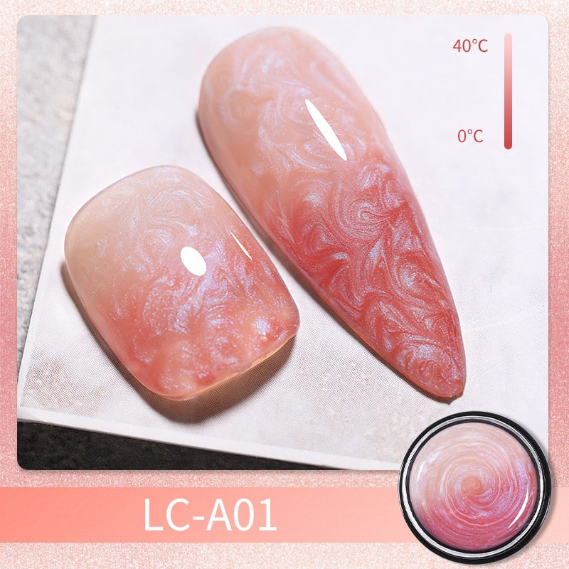 Esmalte Em Gel Térmico Muda De Cor -LILYCUTE