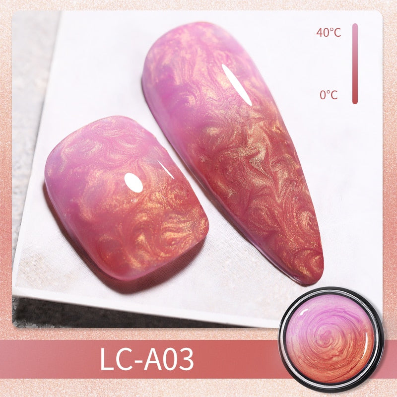 Esmalte Em Gel Térmico Muda De Cor -LILYCUTE