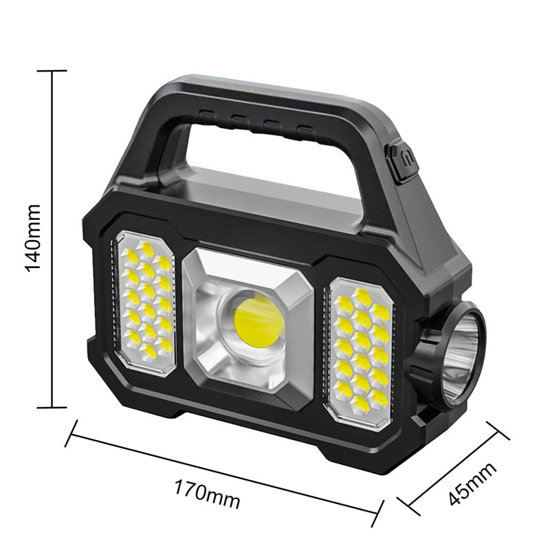 Lanterna FlashCharge - LED e tecnologia de carregamento solar