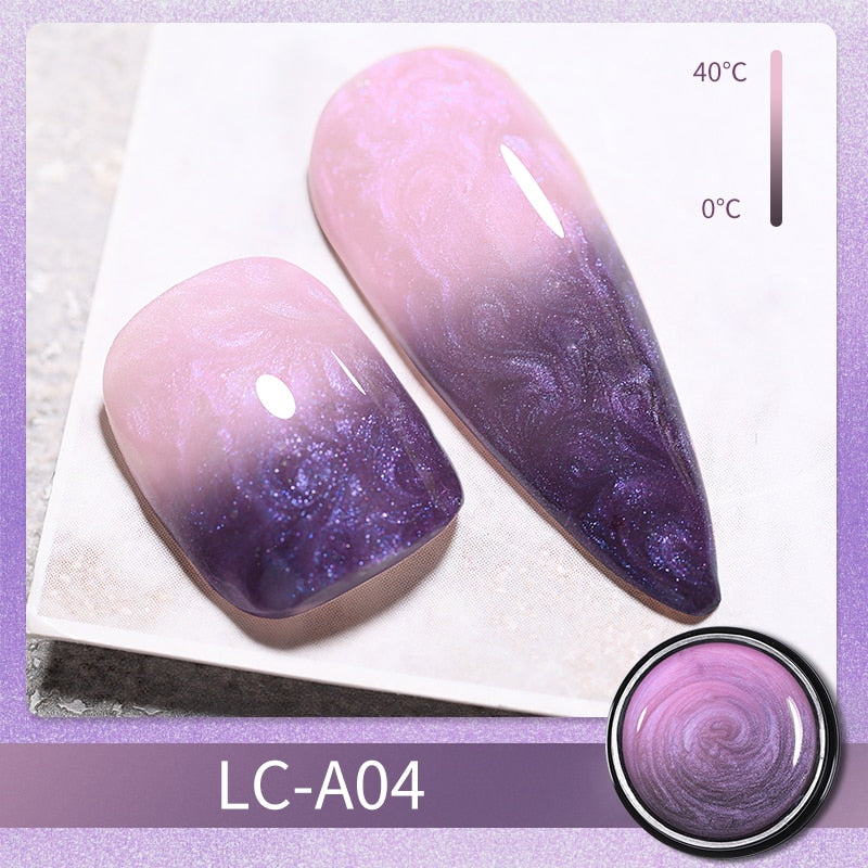 Esmalte Em Gel Térmico Muda De Cor -LILYCUTE