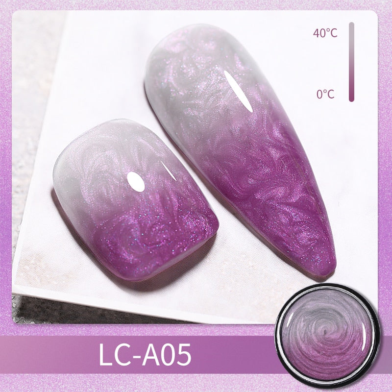 Esmalte Em Gel Térmico Muda De Cor -LILYCUTE