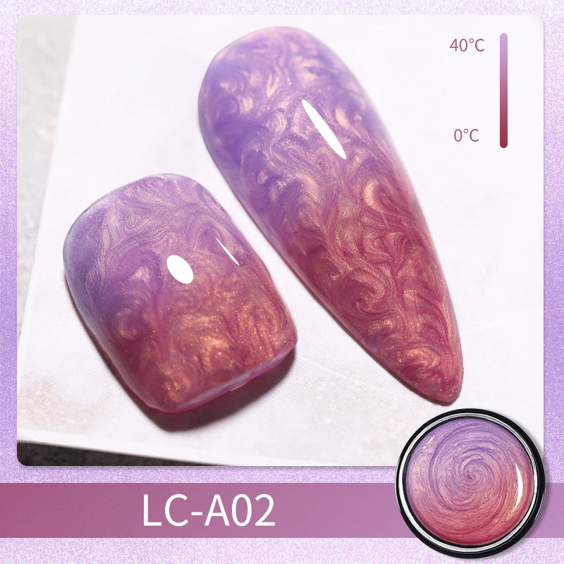 Esmalte Em Gel Térmico Muda De Cor -LILYCUTE