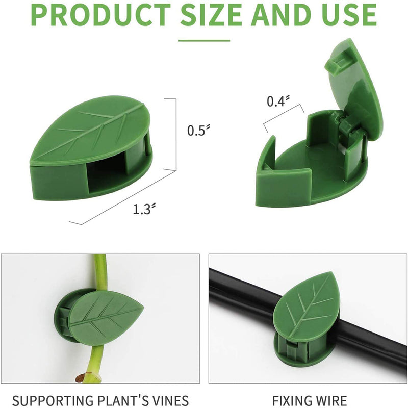 Grampo de fixação invisível para plantas